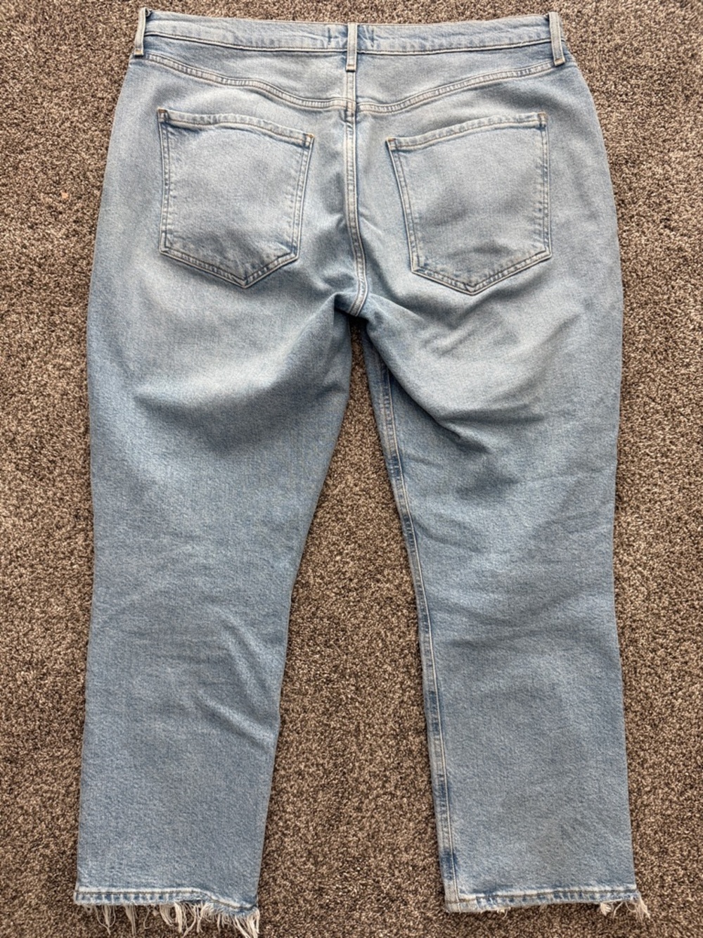 Agolde Riley High Rise Straight Crop Jeans - Picture 4 of 6